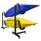 Raxgo Freestanding Kayak Storage Rack, Indoor & Outdoor Kayak Stand with Wheels, for 2 Kayaks RGFSKRWW - alternate 3
